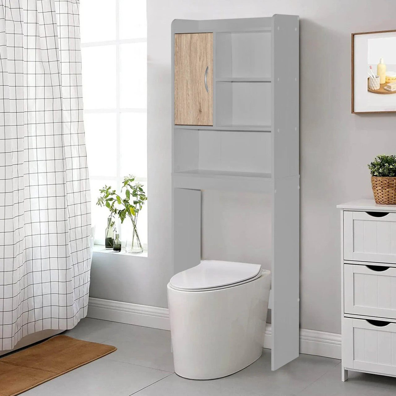 Go Green Woods Ace Over the Toilet Storage Cabinet