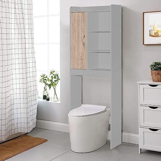 Go Green Woods Ace Over the Toilet Storage Shelf