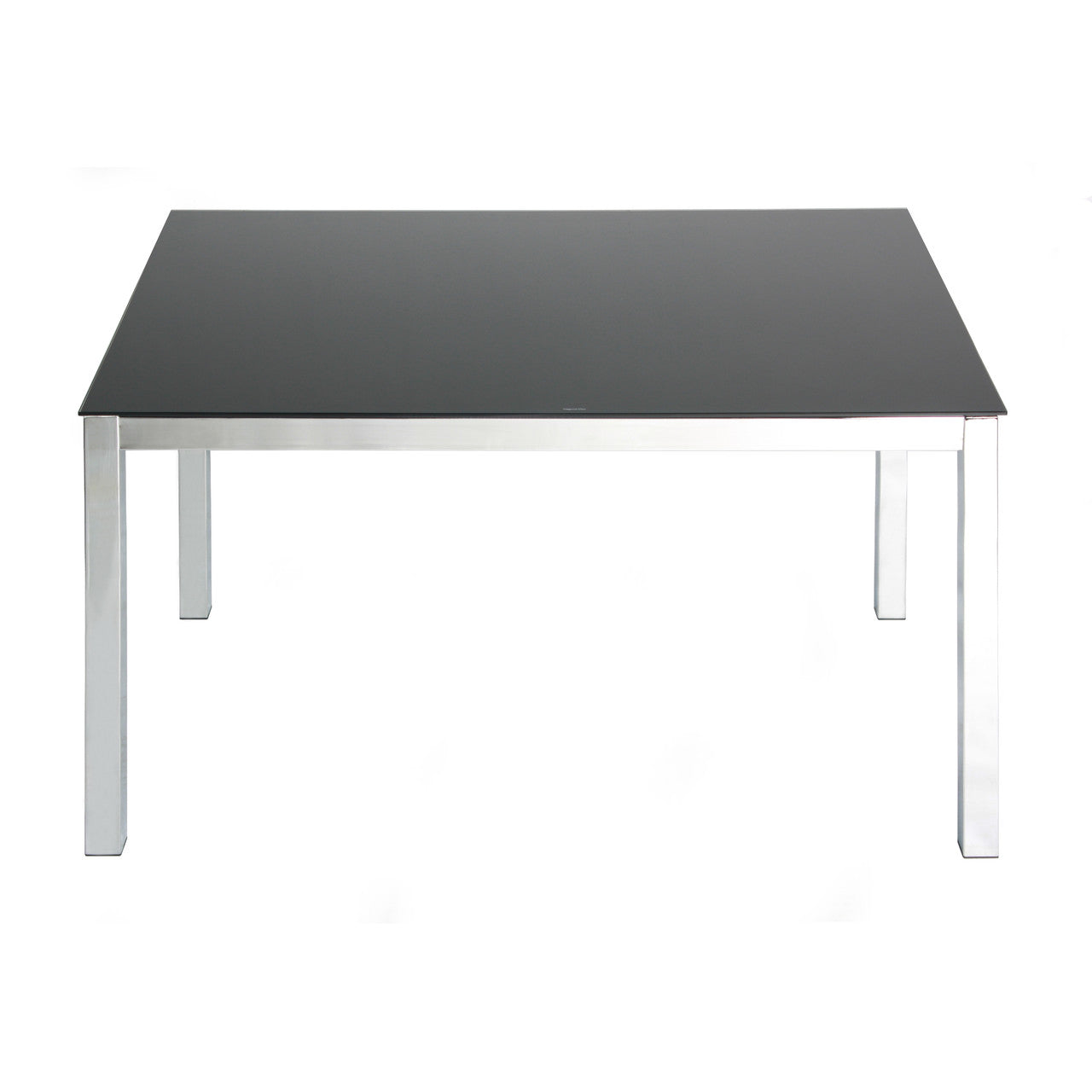 Go Green Woods Elliott Tempered Glass Metal Dining Table