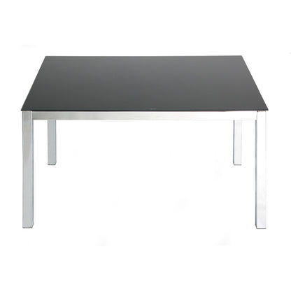 Go Green Woods Elliott Tempered Glass Metal Dining Table