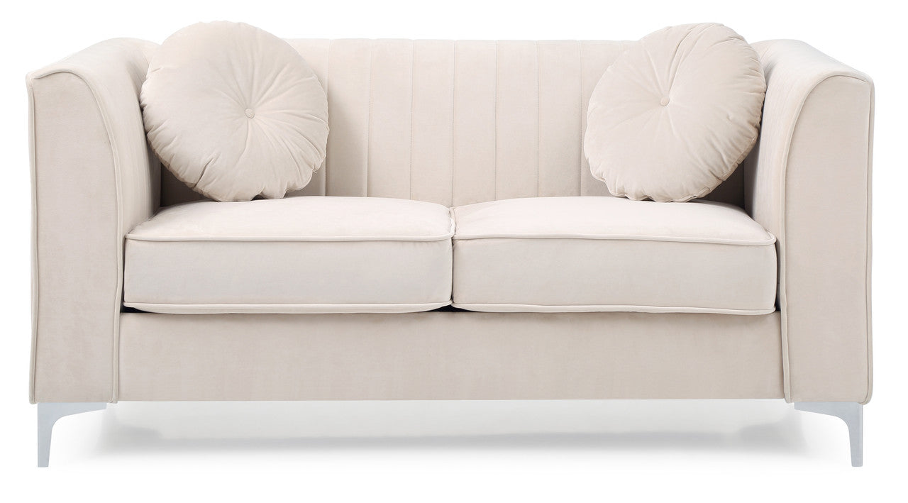Ivory Delight Loveseat