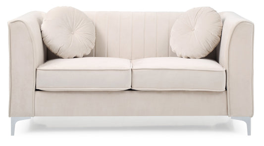 Ivory Delight Loveseat