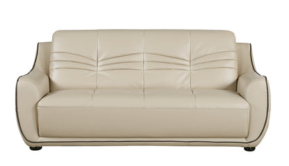 Nova Genuine Leather Loveseat
