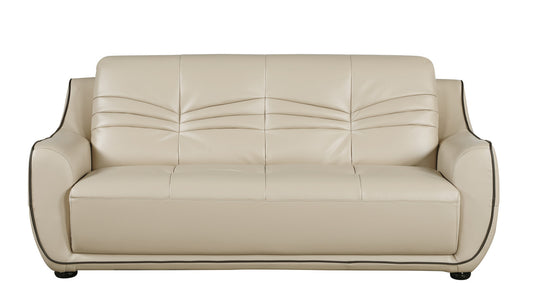 Nova Genuine Leather Loveseat