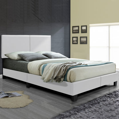 Go Green Woods Nora Faux Leather Upholstered Full Panel Bed