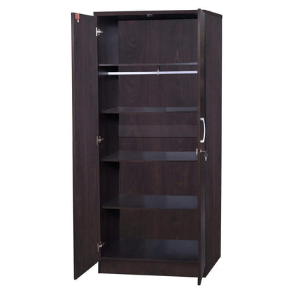 Go Green Woods Harmony Two Door Armoire Wardrobe with Mirror Beech