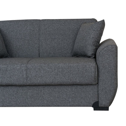 Marcia Gray Fabric Loveseat