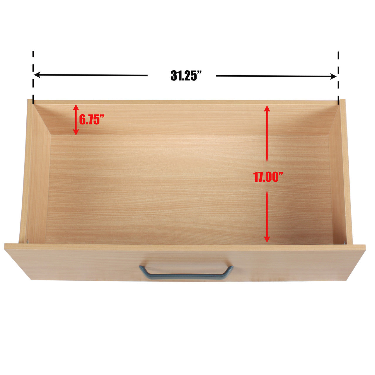 Go Green Woods Liz Super Jumbo 4 Drawer Storage Chest Dresser