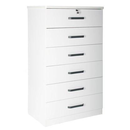 Go Green Woods Liz Super Jumbo 6 Drawer Storage Chest Dresser