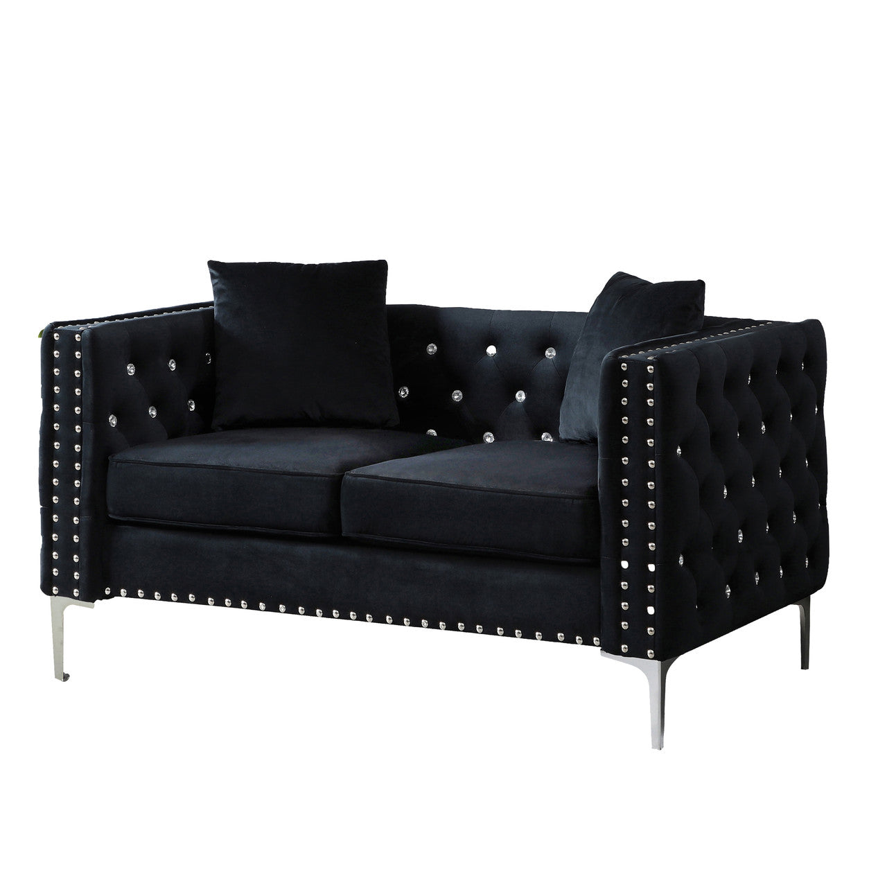 Velvet Loveseat Sofa