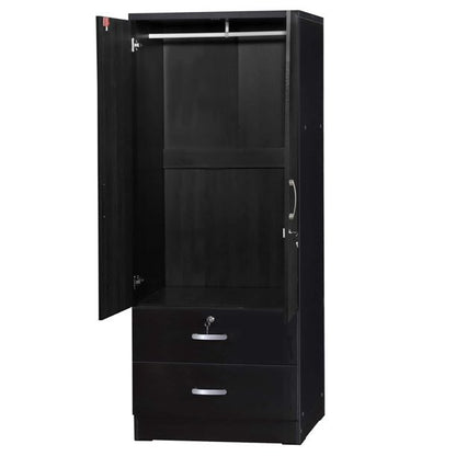 Go Green Woods Grace Armoire Wardrobe with Mirror & Drawers