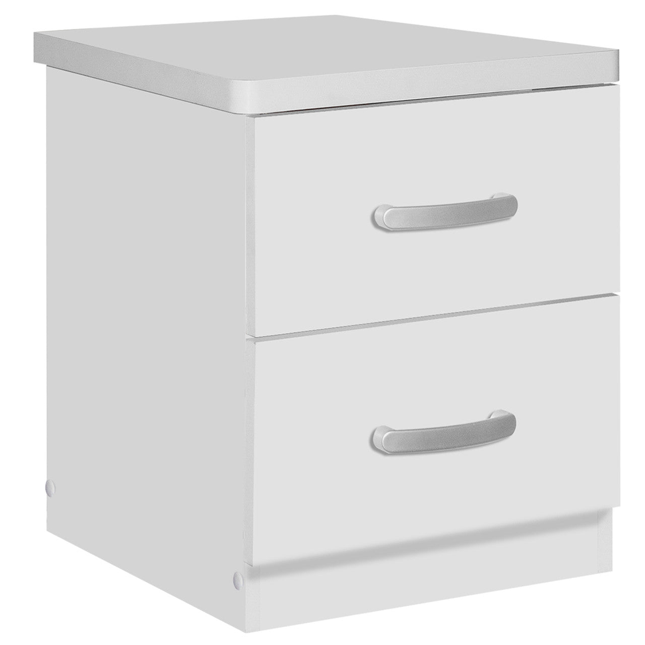 Go Green Woods Cindy Faux Wood 2 Drawer Nightstand