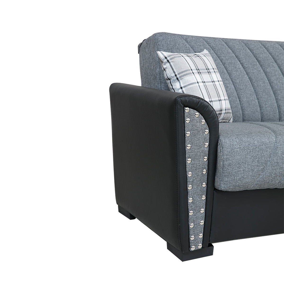 Salinas Gray Fabric Sofa Bed