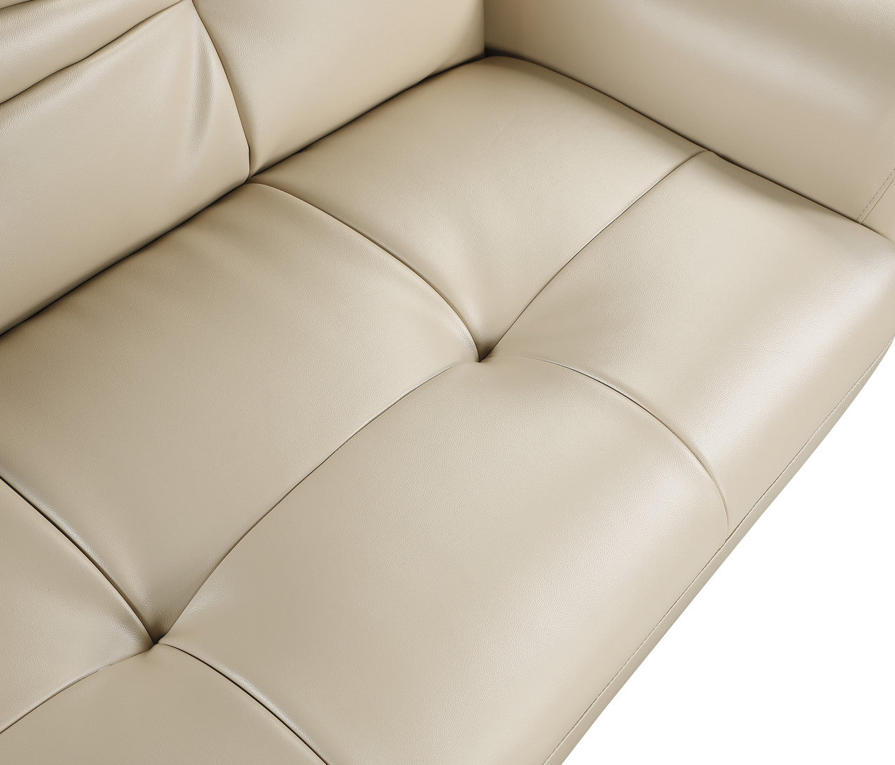 Nova Genuine Leather Loveseat