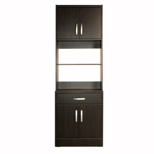 Go Green Woods Shelby Tall Wooden Kitchen Pantry