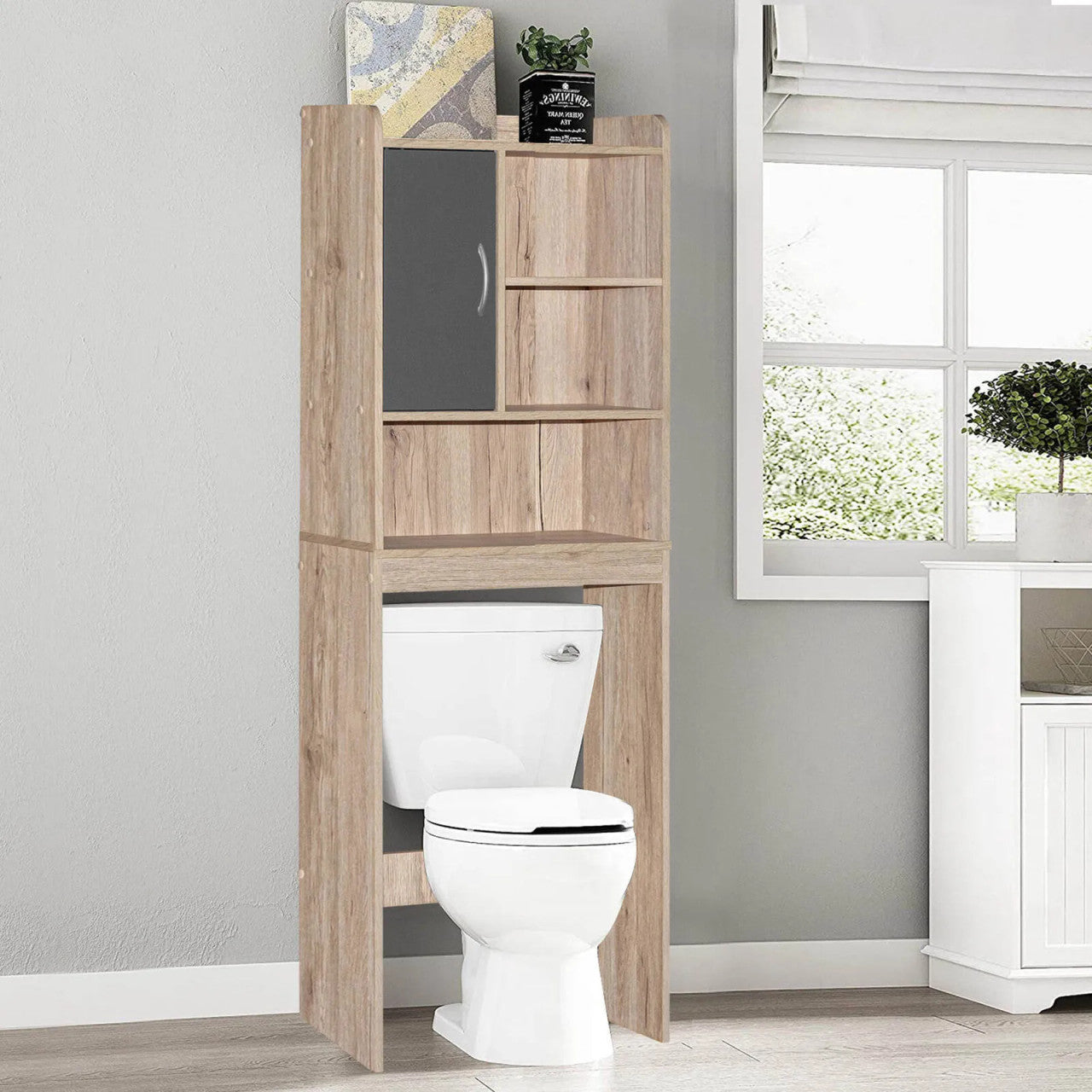 Go Green Woods Ace Over the Toilet Storage Cabinet
