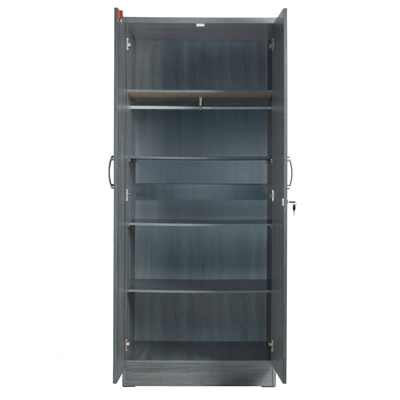 Go Green Woods Harmony Wood Two Door Armoire Wardrobe Cabinet